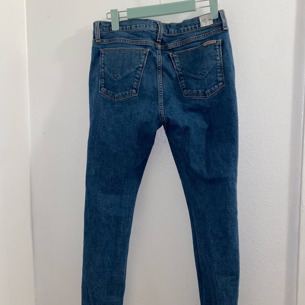 HUDSON Luxe Crop Riley Relaxed straight jeans 26 - Picture 5 of 5